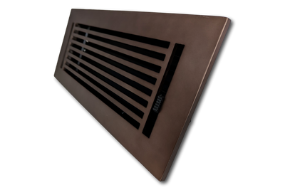 Cast Aluminum Linear Bar Vent Covers - Oil Rubbed Bronze