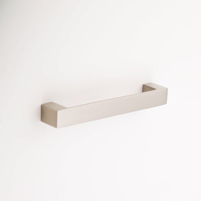 Gabrielle Solid Brass Drawer Pull - Polished Nickel - Centers: 5 - Length: 5.5