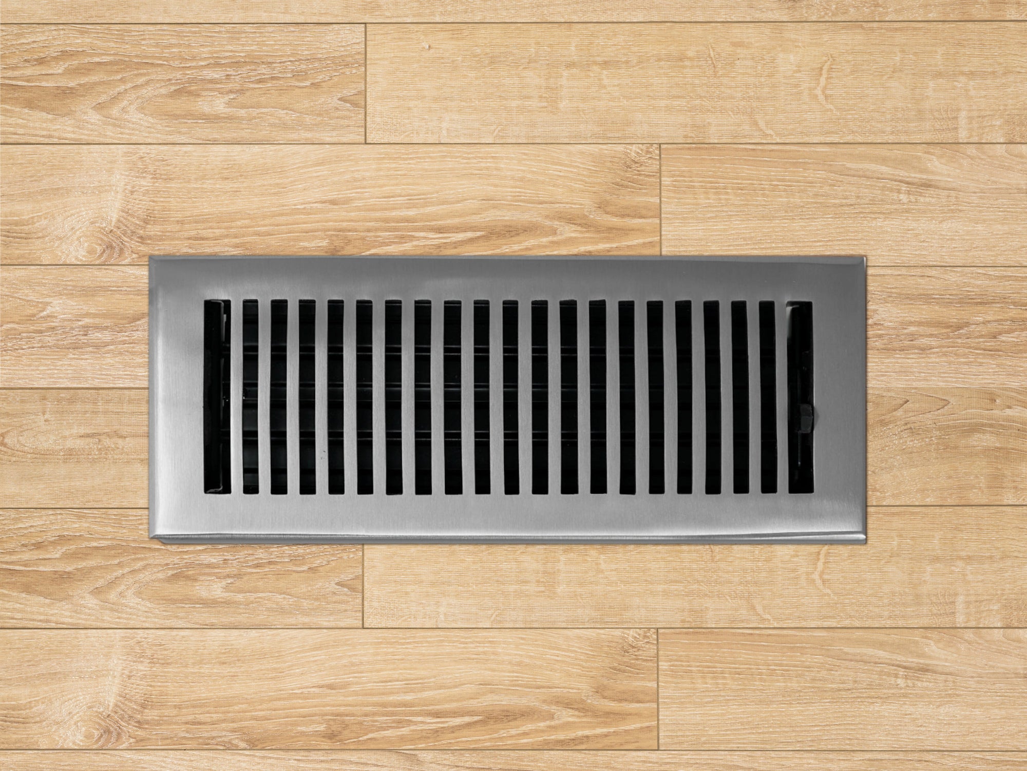 Cast Brass Contemporary Vent Covers - Brushed Nickel – Madelyn Carter