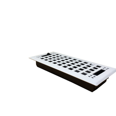 Steel Artisan Vent Covers - White