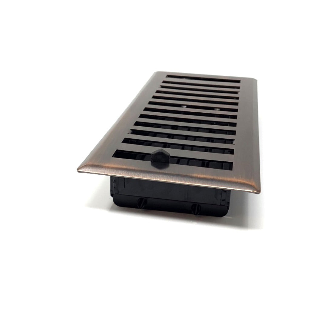 Madelyn Carter Artisan Brushed Brass Floor & Wall Vent Covers