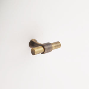 Emma Solid Brass Cabinet Knob - Finger Pull