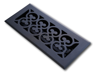 Cast Iron Heirloom Vent Covers - Black