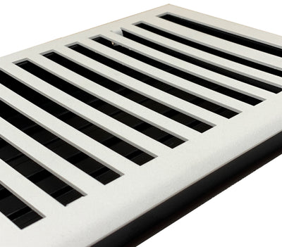 Steel Modern Chic Vent Covers - White