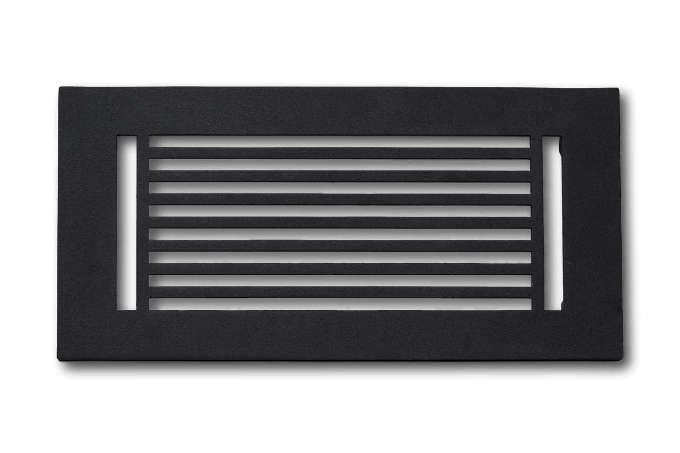Cast Aluminum Linear Bar Vent Covers Black Madelyn Carter cast-aluminum-linear-bar-vent-covers-black-madelyn-carter