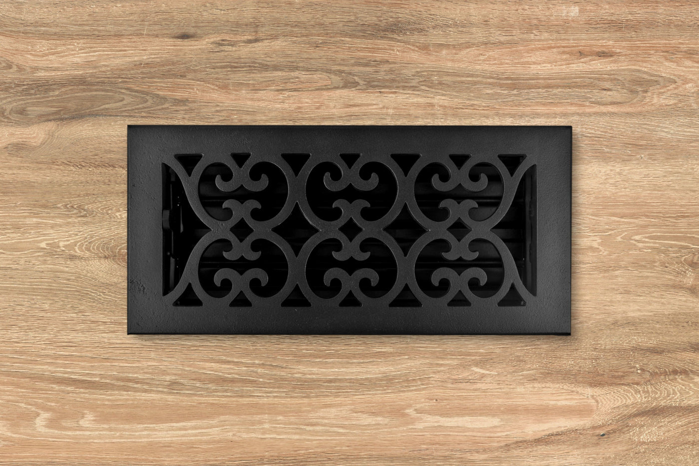 Cast Iron Heirloom Vent Covers - Black