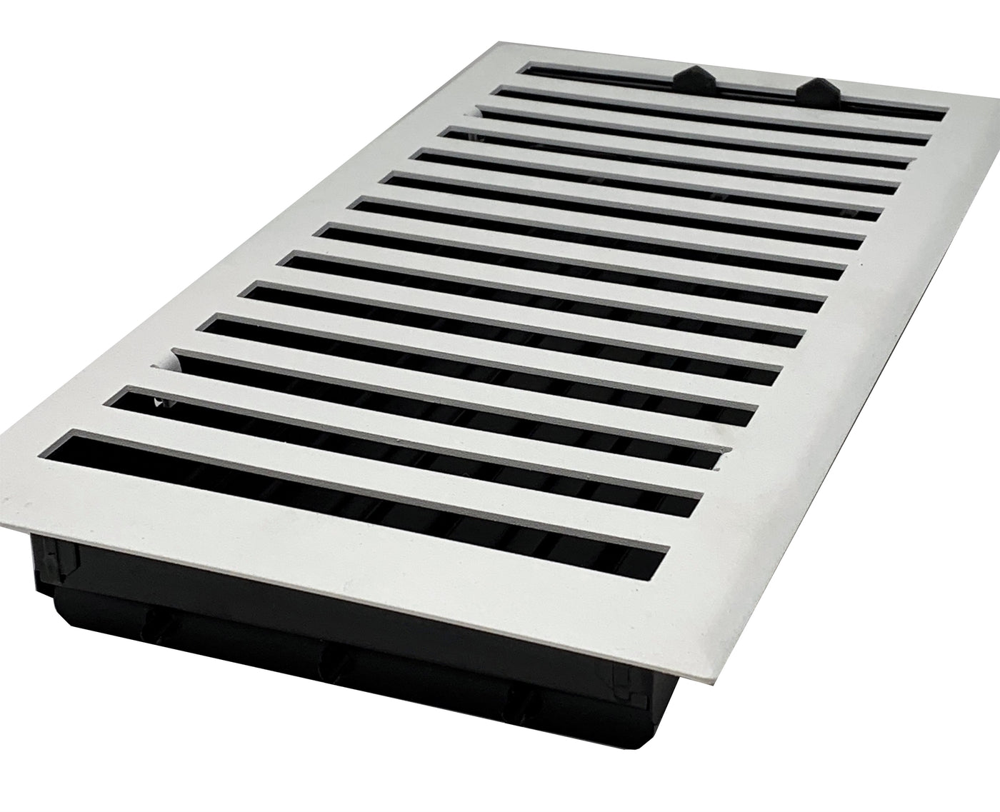 Steel Modern Chic Vent Covers - White 6 X 14 (Overall: 7.25 x 15.5)