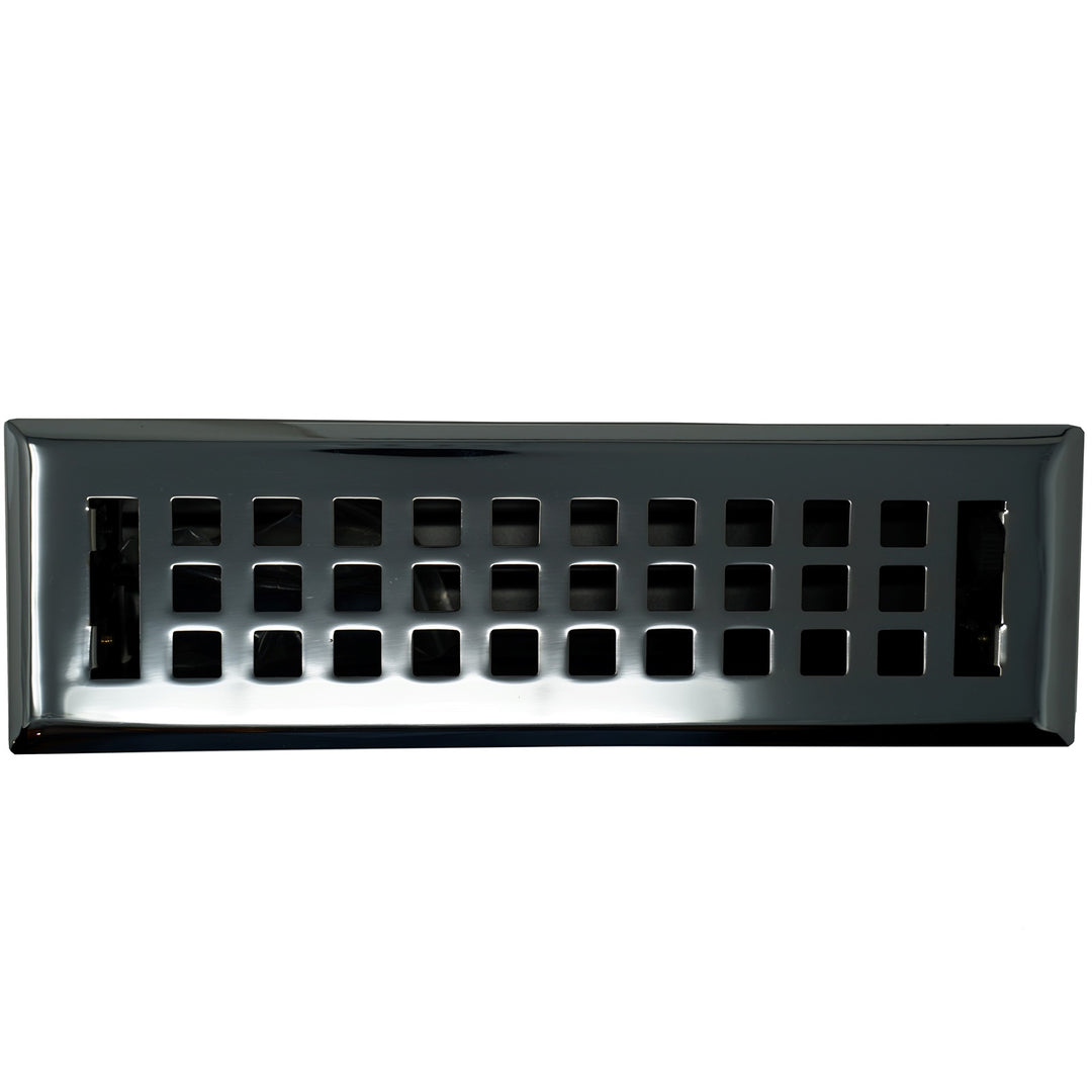 2Pcs Floor Vent Covers 10inch Heavy Duty Floor Register Aluminium Alloy Heat Vent Covers Rust Proof Floor Grates Adjustable - 13