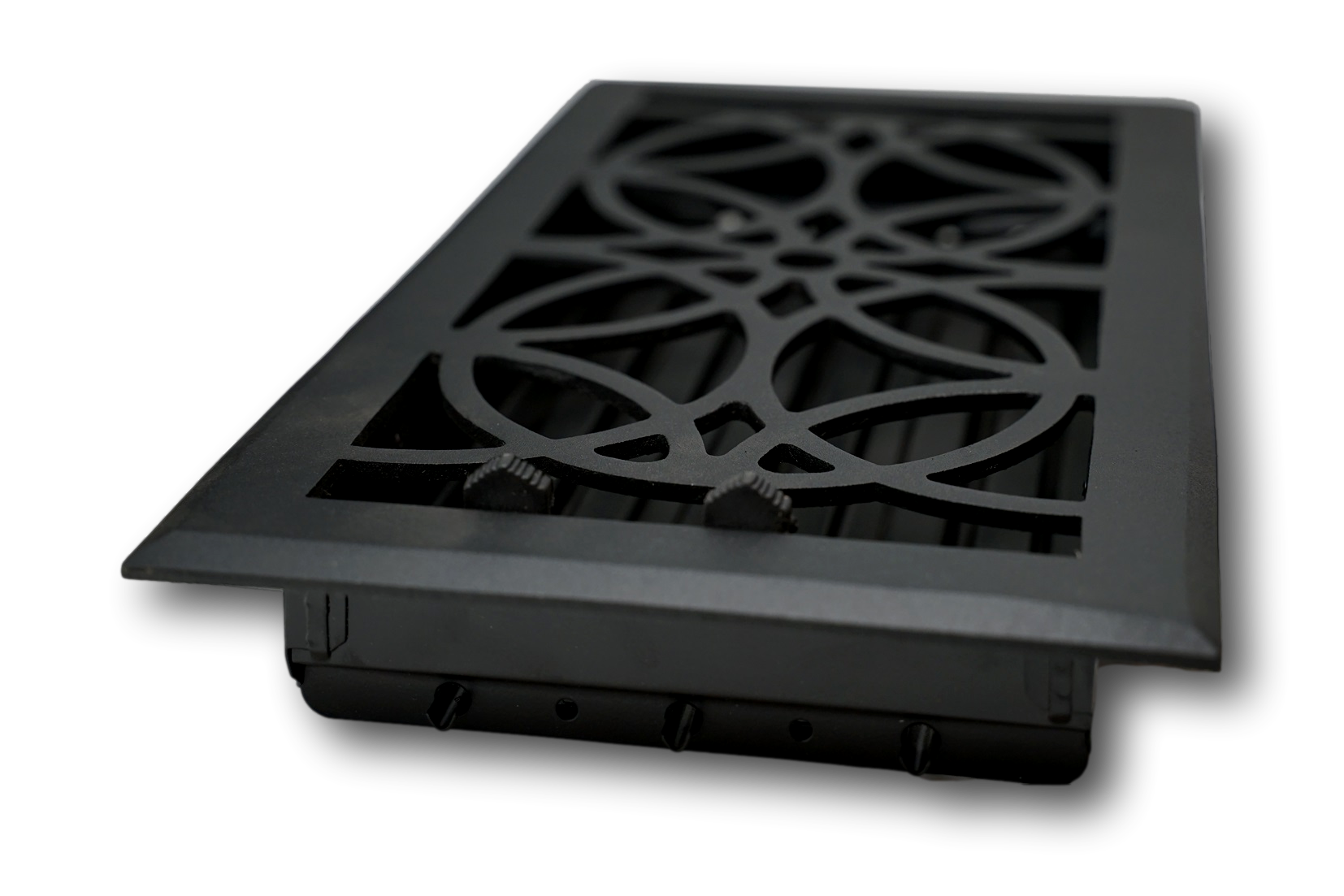 Cast Aluminum Empire Vent Cover Black Madelyn Carter cast-aluminum-empire-vent-cover-black-madelyn-carter